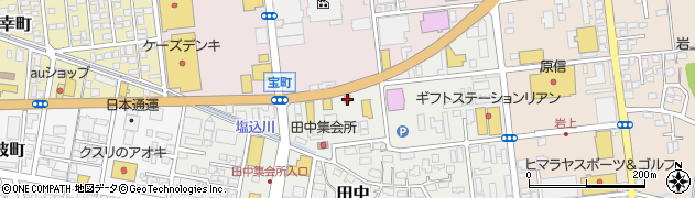 横浜家系ラーメン 風神家 柏崎店周辺の地図