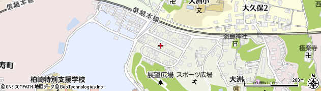 新潟県柏崎市緑町13周辺の地図