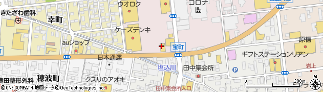 かっぱ寿司 柏崎店周辺の地図