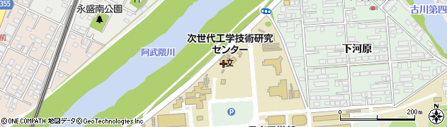 日本大学　工学部・日本大学バンデリアン郡山周辺の地図