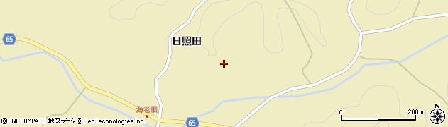 福島県郡山市中田町海老根（竹ノ内）周辺の地図