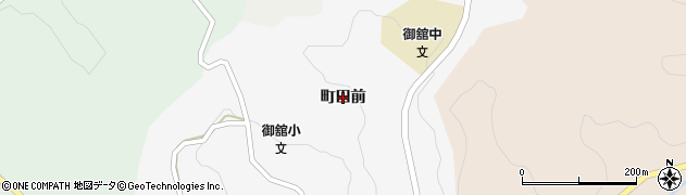 福島県郡山市中田町中津川（町田前）周辺の地図