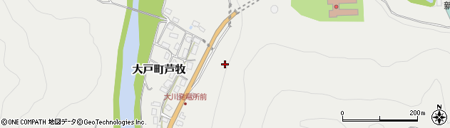 福島県会津若松市大戸町大字芦牧（居平）周辺の地図
