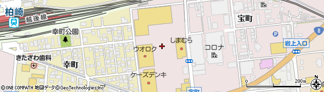 新潟県柏崎市宝町1周辺の地図