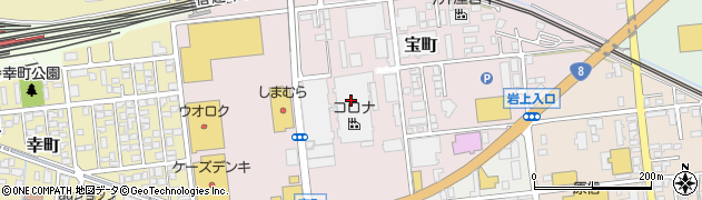 新潟県柏崎市宝町2周辺の地図