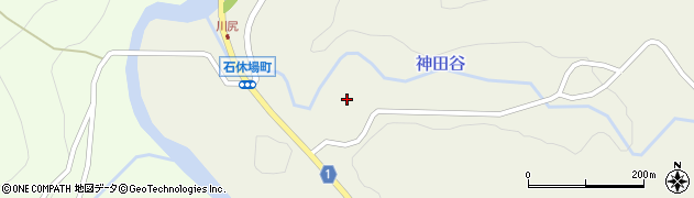 石川県輪島市石休場町白銀周辺の地図