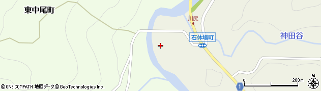 石川県輪島市石休場町山崎周辺の地図
