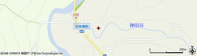 石川県輪島市石休場町（雑田）周辺の地図