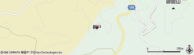 福島県郡山市中田町下枝（折戸）周辺の地図
