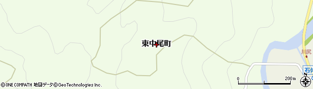 石川県輪島市東中尾町周辺の地図