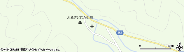 福島県金山町（大沼郡）山入（鮭立居平）周辺の地図