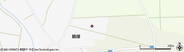 福島県郡山市三穂田町山口東山周辺の地図