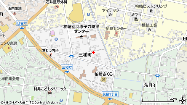 〒945-0034 新潟県柏崎市三和町の地図