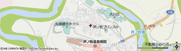 福島県会津若松市大戸町大字芦牧下タ平周辺の地図
