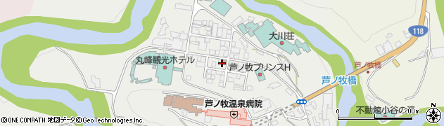 福島県会津若松市大戸町大字芦牧（下タ平）周辺の地図