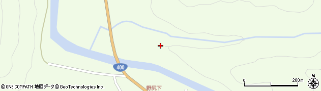 福島県昭和村（大沼郡）野尻（大平作）周辺の地図