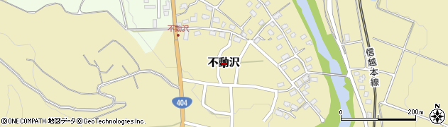新潟県長岡市不動沢周辺の地図