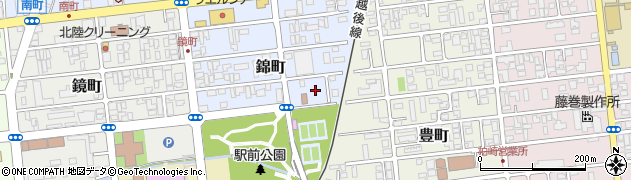 新潟県柏崎市錦町7周辺の地図