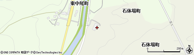 石川県輪島市石休場町（臂ヶ谷）周辺の地図