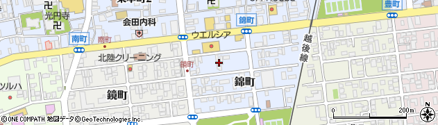 新潟県柏崎市錦町4周辺の地図