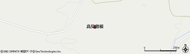 福島県川内村（双葉郡）上川内（高見曽根）周辺の地図