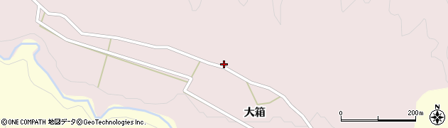 石川県鳳珠郡能登町大箱ナ周辺の地図
