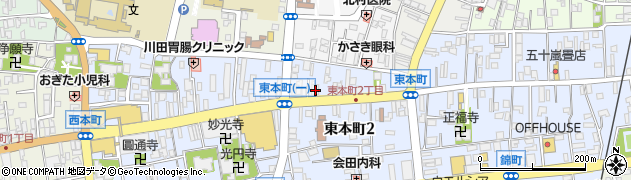 新潟縣信用組合柏崎支店周辺の地図