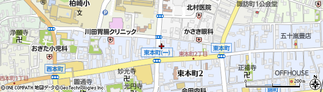中華美食館 柏崎店周辺の地図