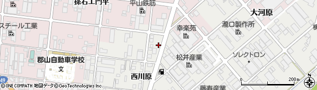 株式会社桜交通　郡山営業所周辺の地図