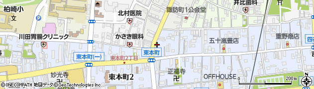 タケダ理容院周辺の地図