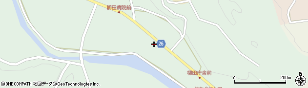 石川県能登町（鳳珠郡）柳田（竹）周辺の地図