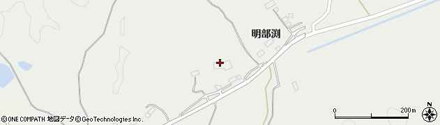 福島県田村市大越町上大越（大久保）周辺の地図