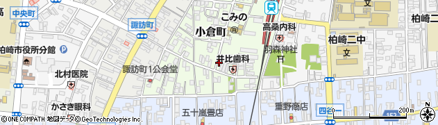 綾子周辺の地図
