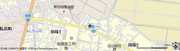 セブンイレブン柏崎田塚店周辺の地図