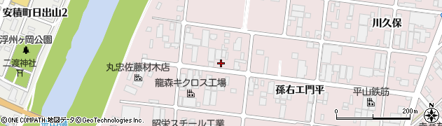 吉田化学産業株式会社　郡山営業所周辺の地図