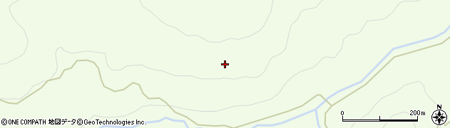 福島県金山町（大沼郡）山入（高畑下）周辺の地図