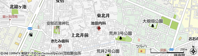 池田内科医院周辺の地図