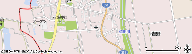 新潟県長岡市岩野1698周辺の地図