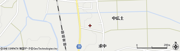 福島県田村市大越町上大越求中5周辺の地図