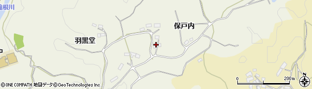 福島県郡山市中田町高倉（保戸内）周辺の地図