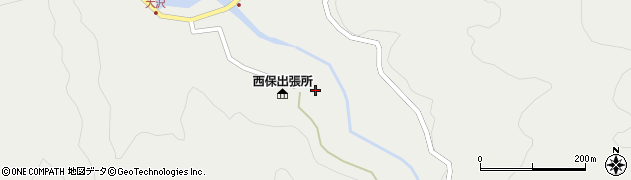 石川県輪島市大沢町ホサソ周辺の地図