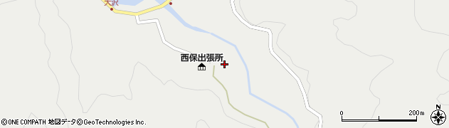 石川県輪島市大沢町（ホサソ）周辺の地図