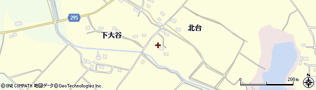 福島県郡山市大槻町（南台）周辺の地図
