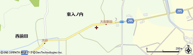 福島県郡山市三穂田町大谷（三辻）周辺の地図