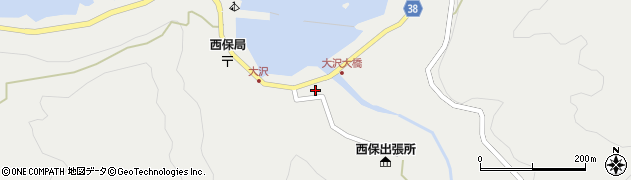 石川県輪島市大沢町周辺の地図