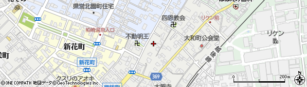 新潟県柏崎市大和町周辺の地図