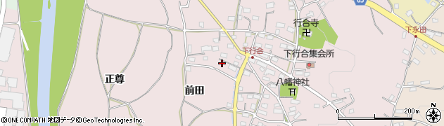 福島県郡山市田村町下行合周辺の地図