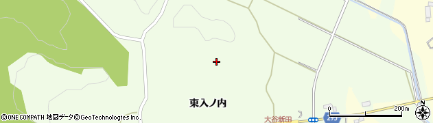 福島県郡山市三穂田町大谷（山王坂）周辺の地図