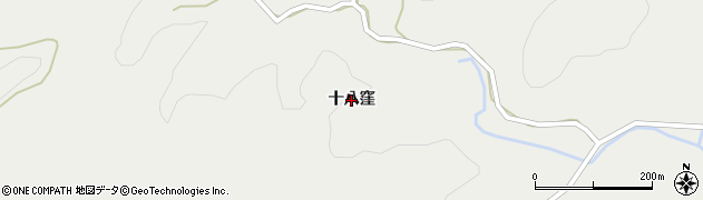 福島県川内村（双葉郡）上川内（十八窪）周辺の地図