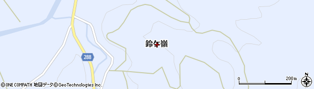 石川県鳳珠郡能登町鈴ケ嶺周辺の地図